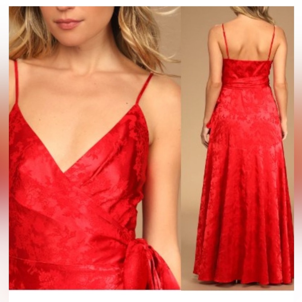 Red dress